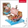Cubic Fun - Puzzle 3D nava cu panze 33 piese Cubic Fun - 2